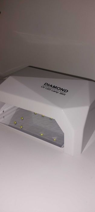 Lampa UV/LED 36W biała typ diamond