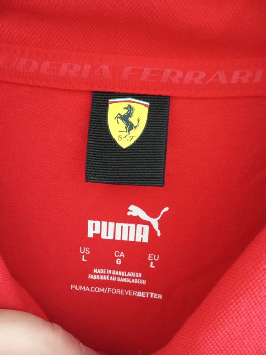Koszulka polo Puma , Ferrari , rozmiar L