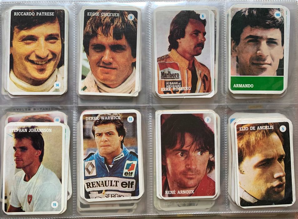 Calendários de 1986 - Celebridades (preço unitário)