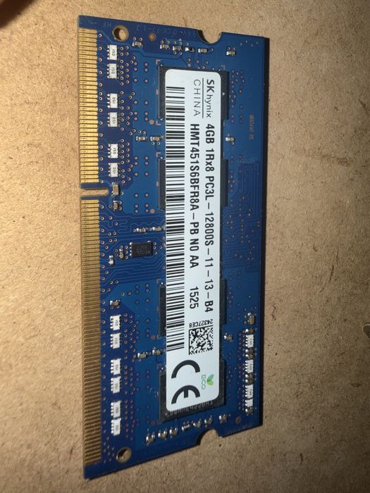 ddr3l 4gb ram do laptopa sprawne