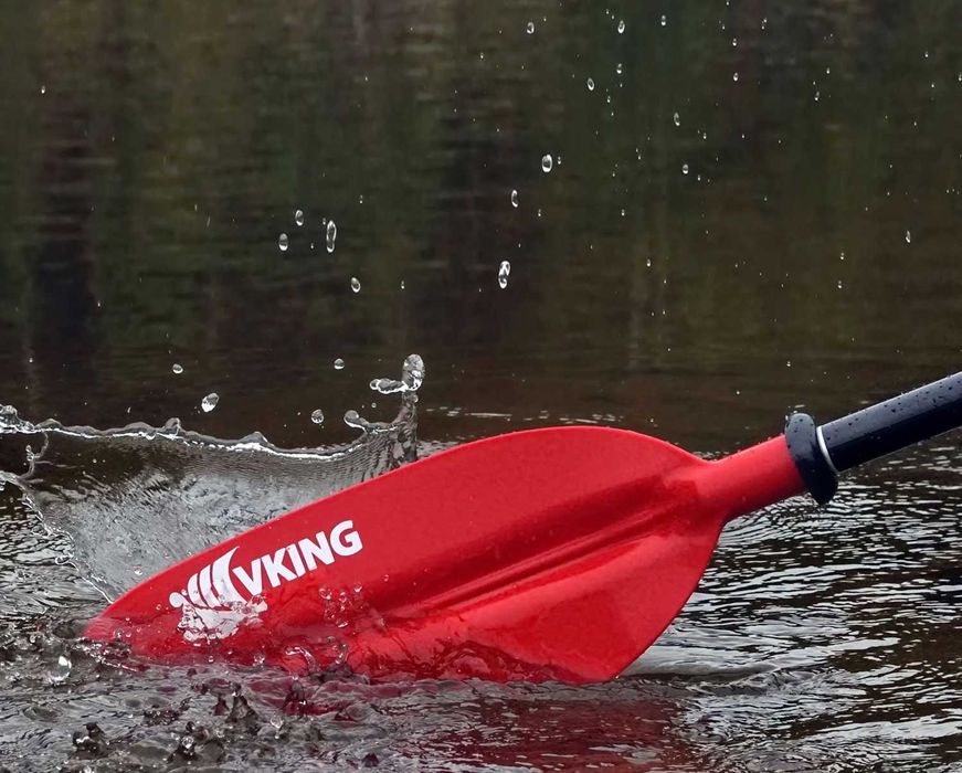 Wiosło kajakowe kajak składane dwuczęściowe 225/230 cm