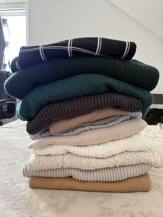 Zestaw swetry ponad 15 sztS M lindex asos primark monkl reserved mango