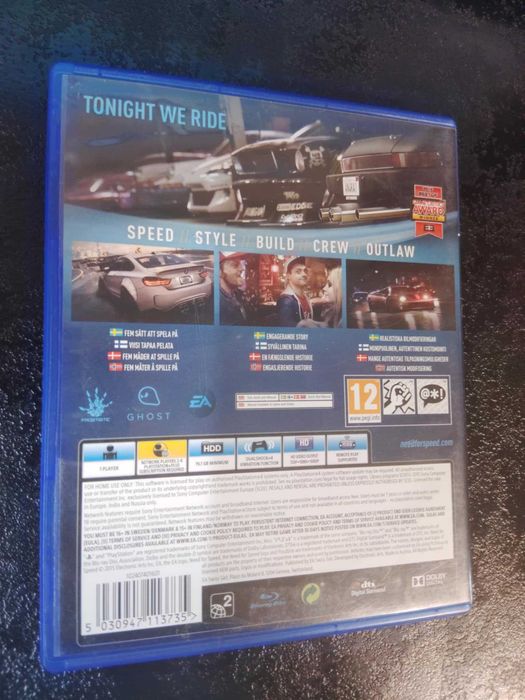Need for Speed PS4