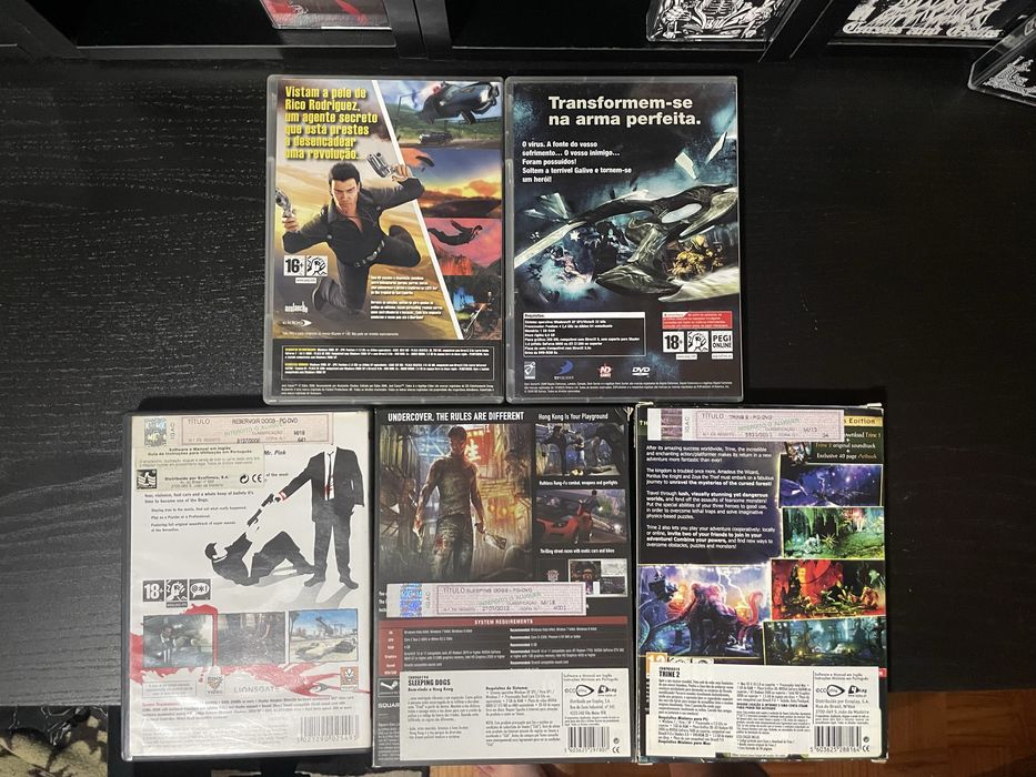 Lote de Jogos PS3 e PC
