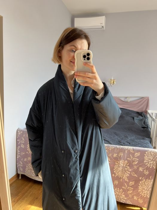 Шикарне синє пальто Mango розмір S — Нове з біркою