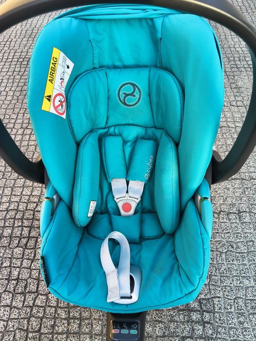 Cybex Melio Carbon + ovo Cybex Cloud Z2 i-SIZE + base cybex Z2