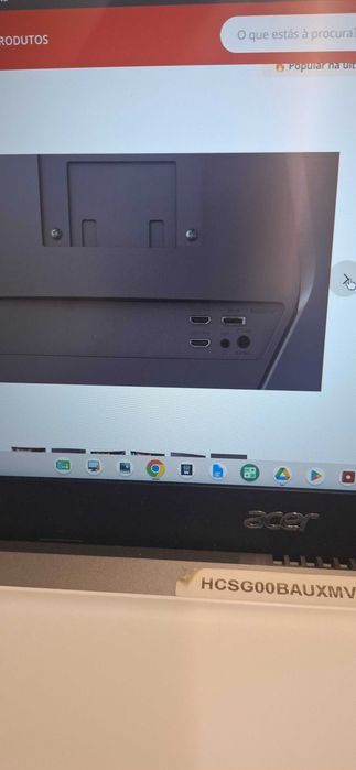 Monitor LG novo, com garantia