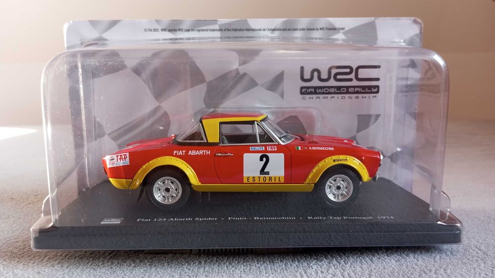 Fiat 124 Abarth 1:24 Hachette WRC