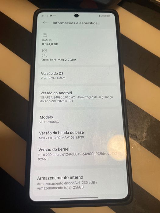Redmi Note 13 Pro 5G Black, 8GB Ram, 256GB