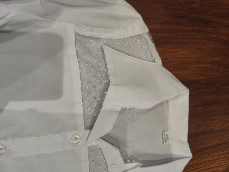 Nowa koszula dziewczęca galowa r. 152 polski producent