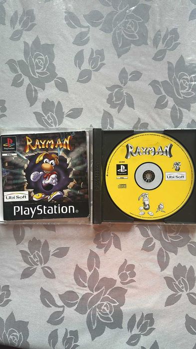 Rayman PS1 PAL Black Label – Original Completo com Manual (SLES-00049)