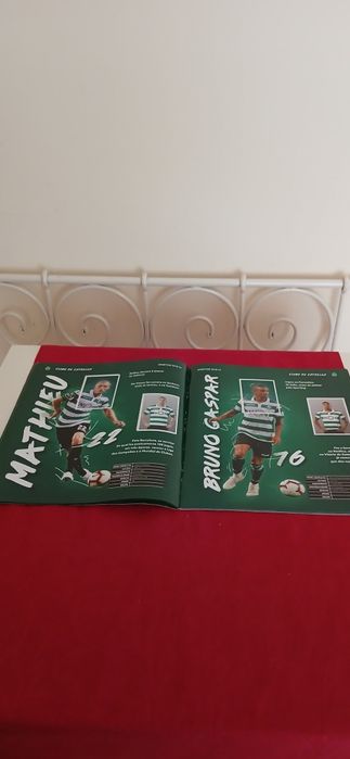 Caderneta Sporting 2018/2019, completa