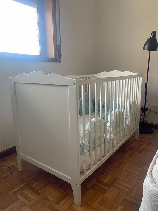 Berço Ikea Smagora + Colchão Ikea Krummelur