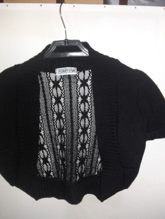 Czarne Bolerko S/M