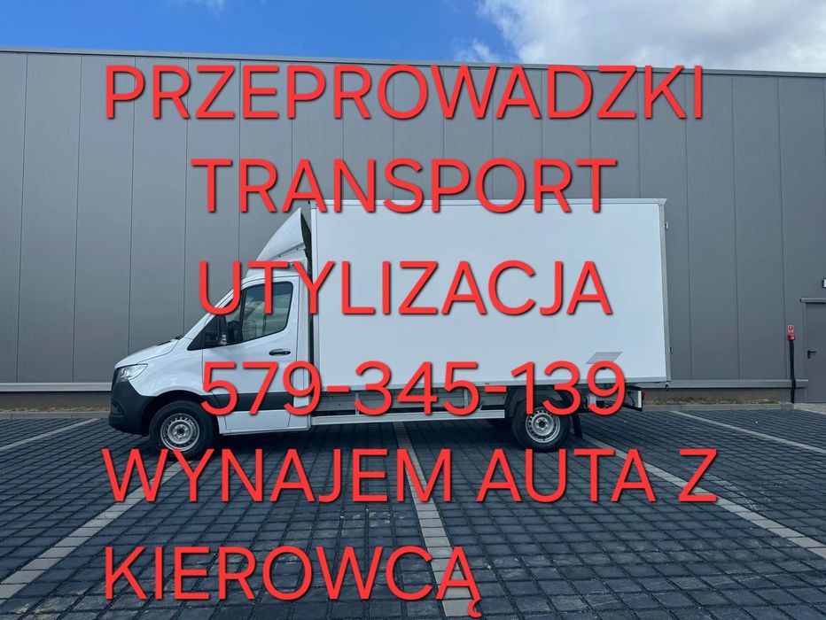Przeprowadzki transport utylizacja wywóz gruzu opróżnianie mieszkań