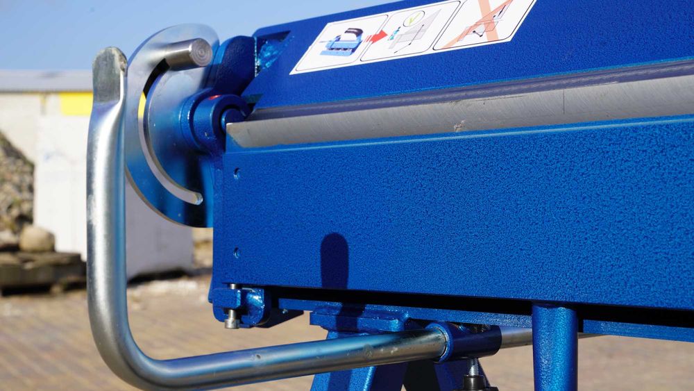 Zaginarka giętarka do blachy kantmaszyna PRODMASZ kompletna