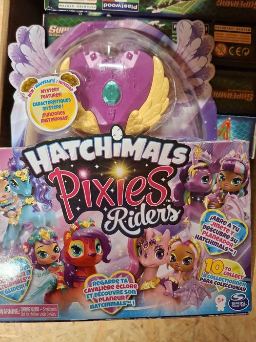 Hatchimals Pixies Riders LILAC LUNA + SWANLING B2