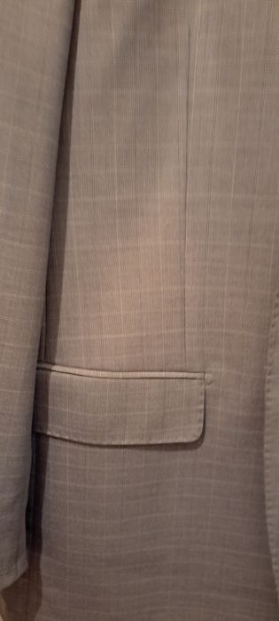 Fato homen clássico como novo  cor  cinza