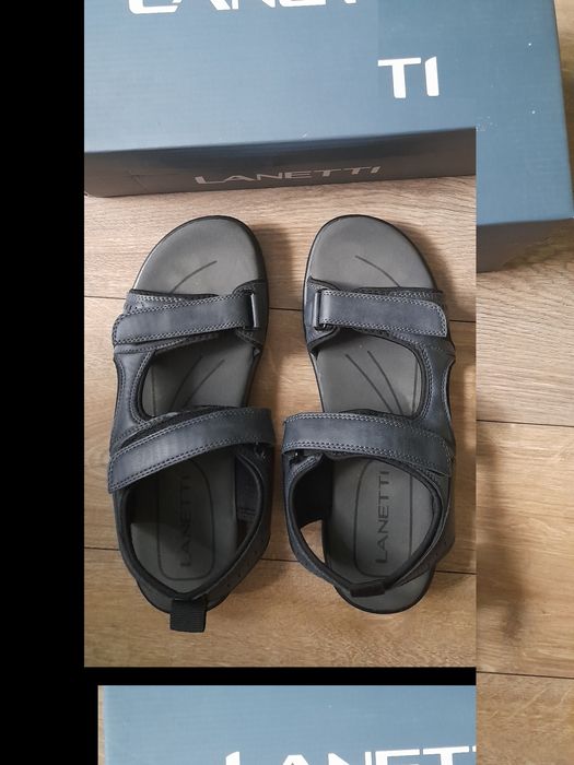 Sandały męskie Lanetti rozmiar 43