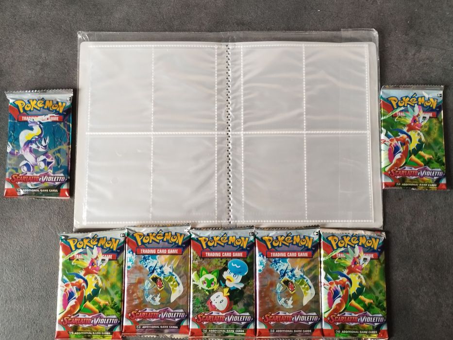 Zestaw Pokemon : 3D album 240 miejsc + 80 kart