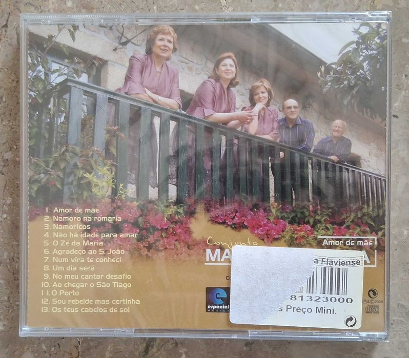 Conjunto Maria Albertina - CD - amor de mãe - novo e selado