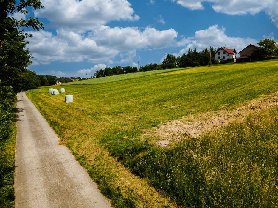 Widokowa działka budowlana - Polna (gm. Grybów) - Widok 4