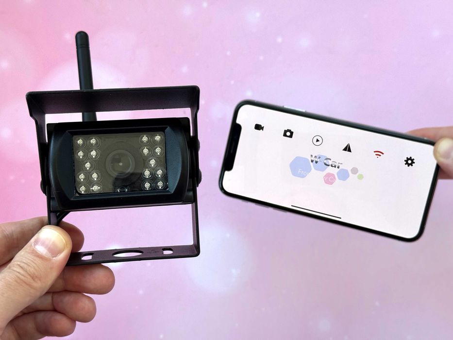 БЕСПРОВОДНАЯ камера для грузовиков