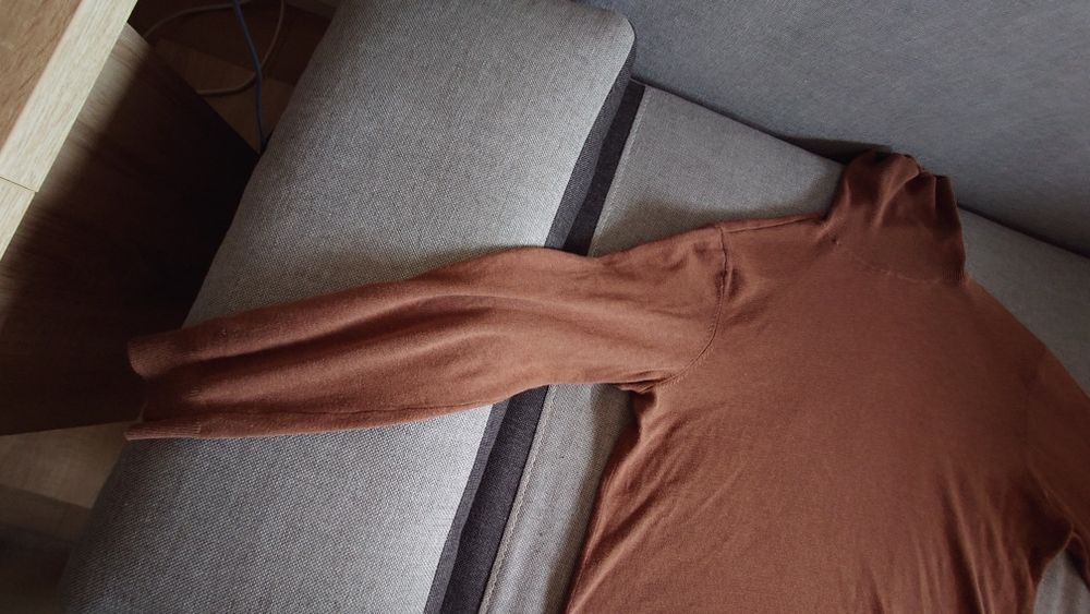 Golf H&M brązowy