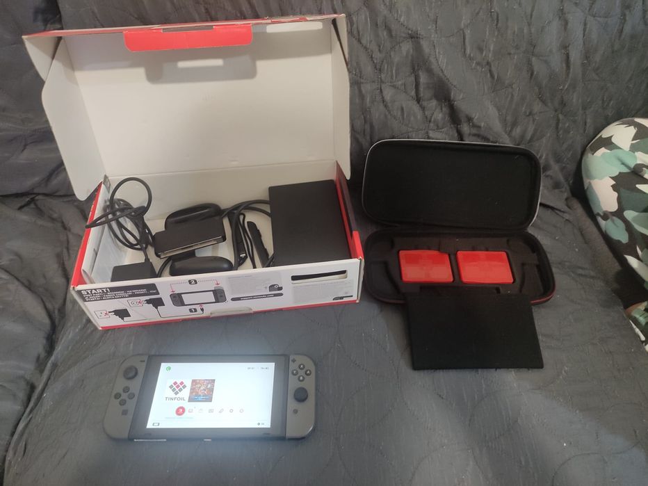 Nintendo switch V2 desbloqueada com chip