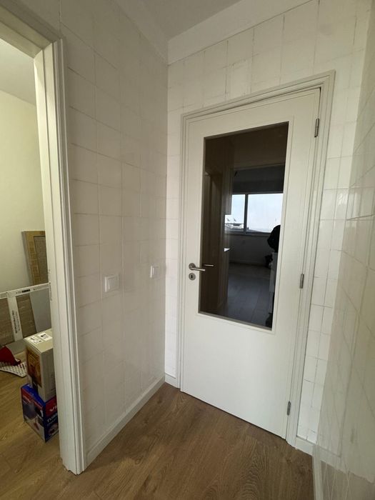 Portas Lacadas Brancas com vidro