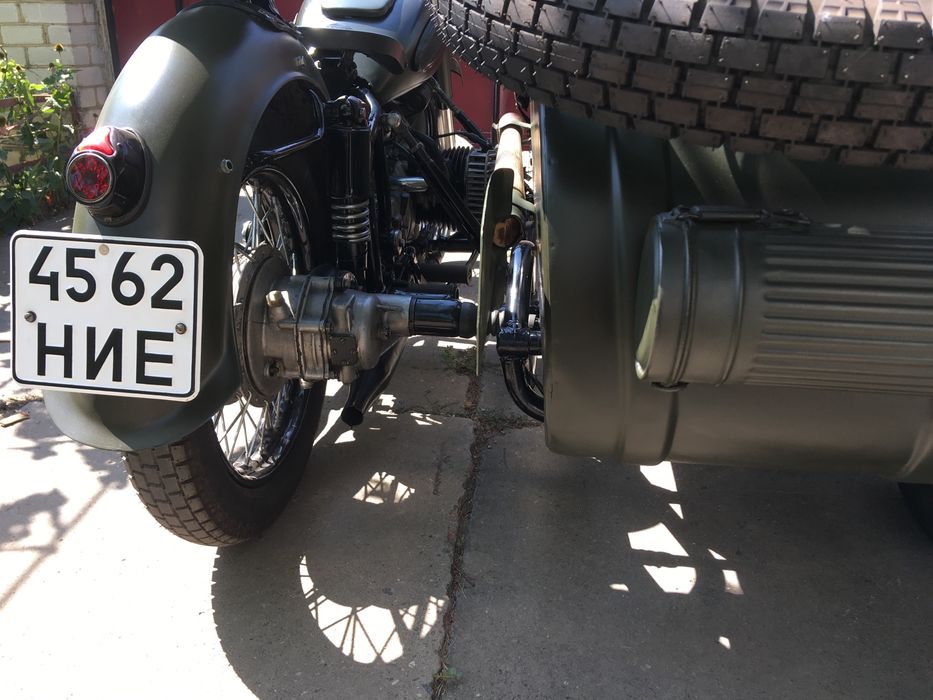 Мотоцикл К-750, касік