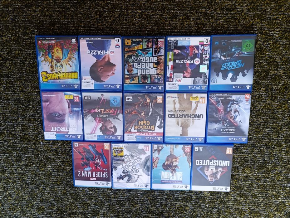 Ігри для playstation 4 ( ps4 та ps5)