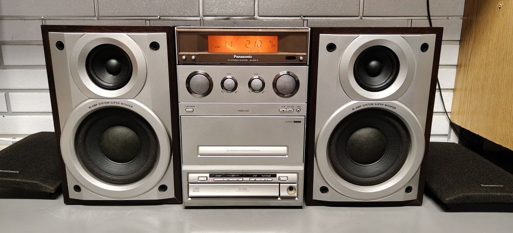 Pożądna wieża PANASONIC SA-PM15. Po Serwisie
