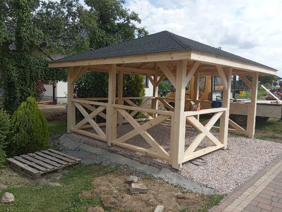 Altana, altanka, altana ogrodowa, drewniana