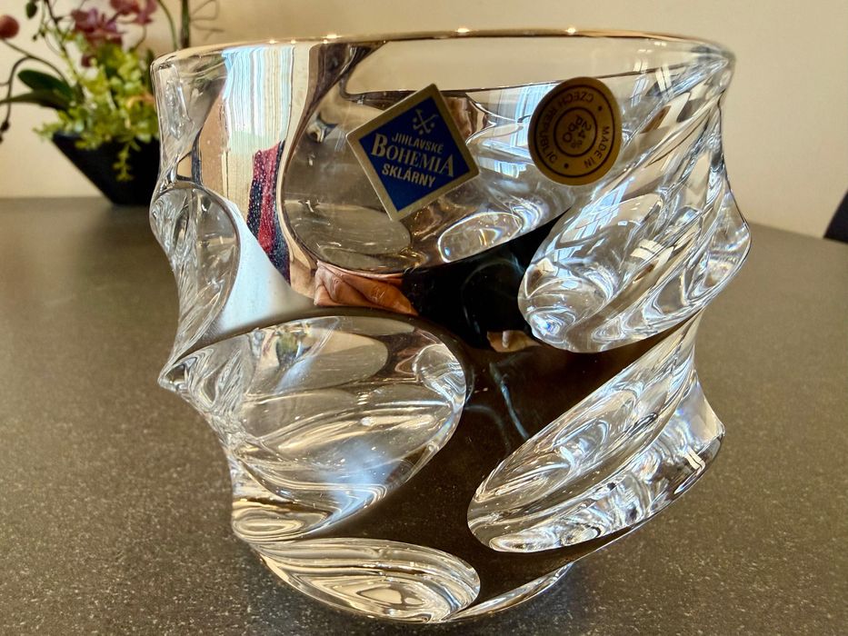 Кришталевий набір Bohemia (Чехія) — графин + 6 склянок, 24% PbO