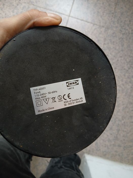 Candeeiro para Peças ou arranjo