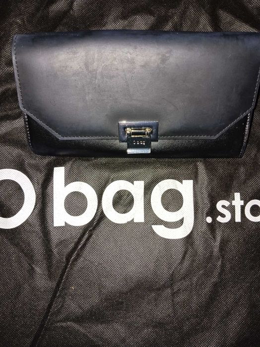 O bag portfel czarny