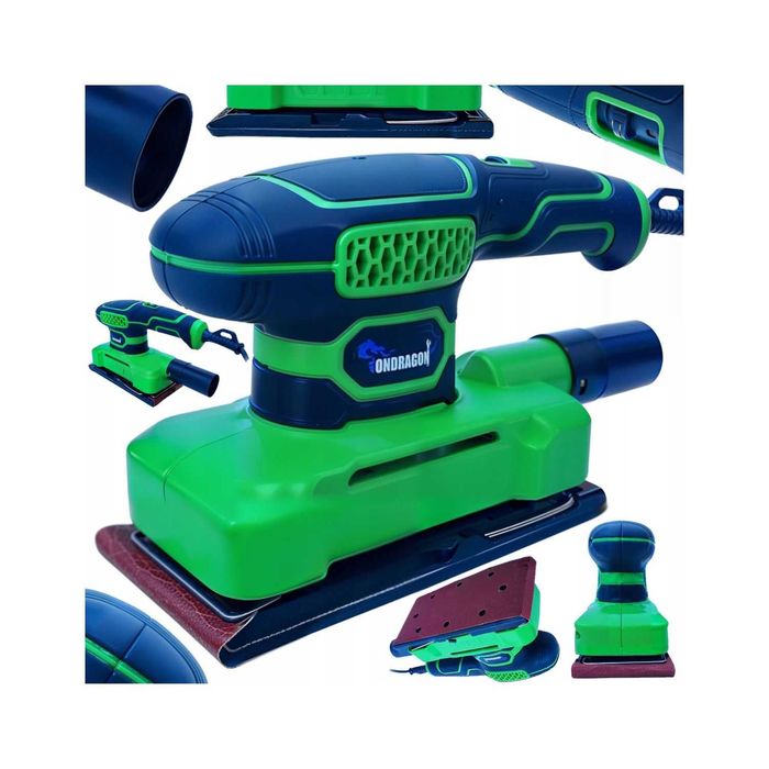 Szlifierka Oscylacyjna Elektryczna 650w Do Gipsu Drewna Mocna 12 000