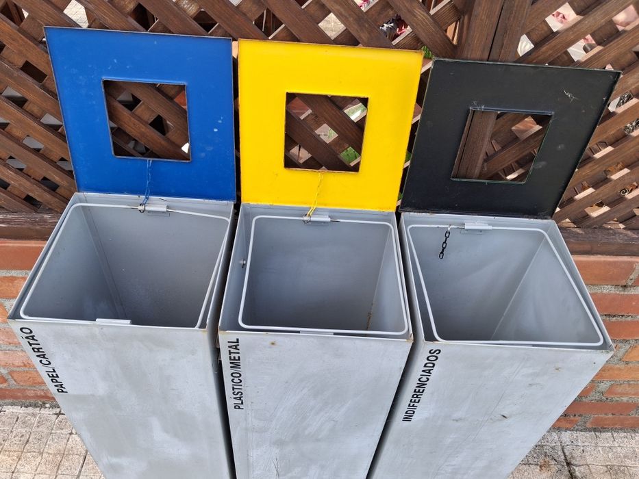 Caixote de reciclagem