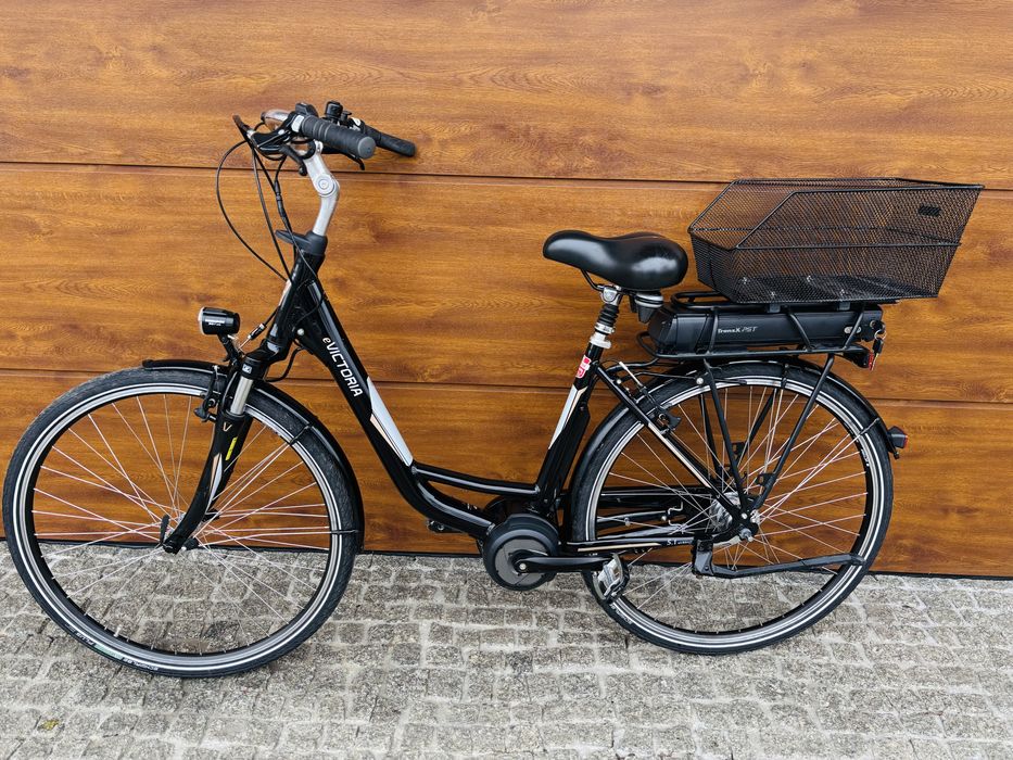 Elektryczna Victoria eUrban 5.1, centralny TranzX PST, niski przebieg