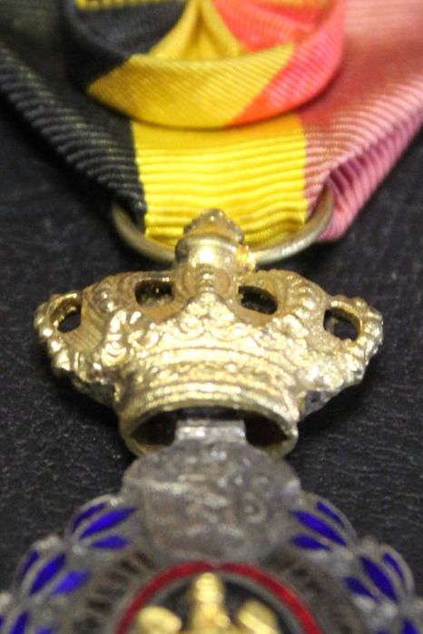 Bélgica - Medalha antiga de Mérito do Trabalho de 1ª Classe, anos 50.