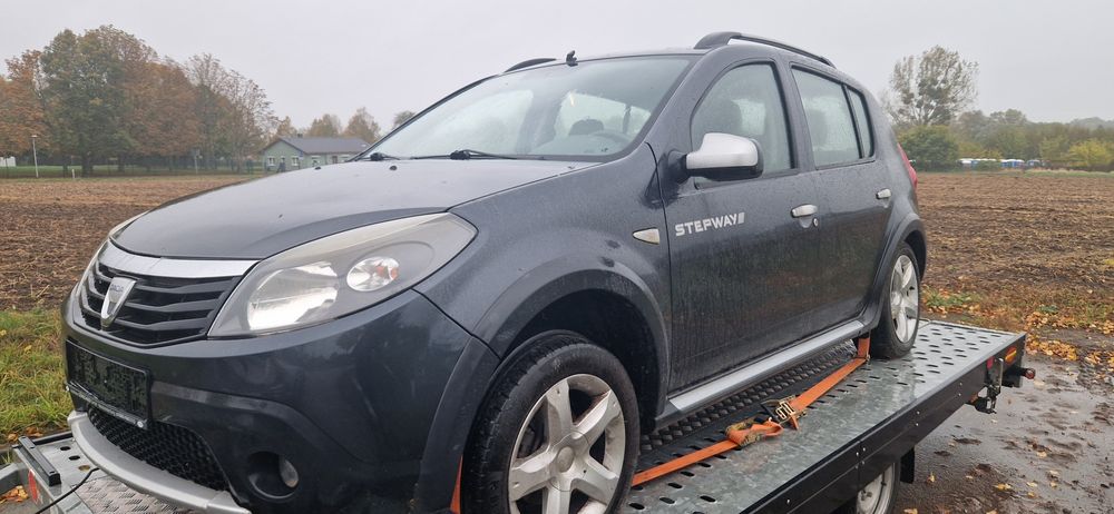 Drzwi lewe przednie części Tekna Dacia Sandero Stepway 08-12