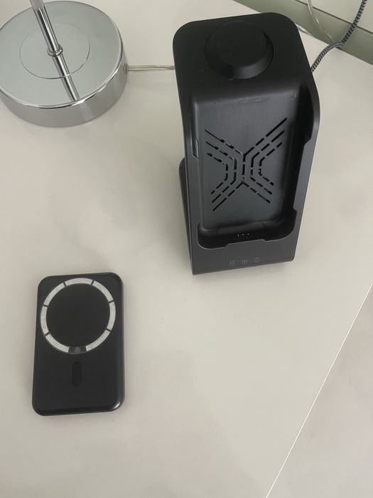 Carregador sem fios MagSafe 3 em 1 com power bank