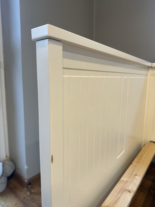 Łóżko hemnes IKEA+dwa materace