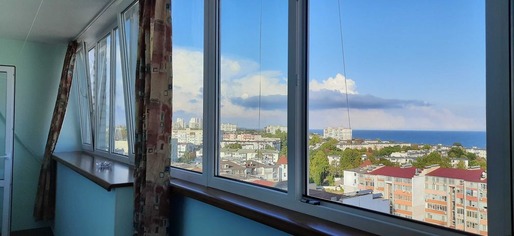 Сдам свою  однок.квартиру посуточно с видом на море.