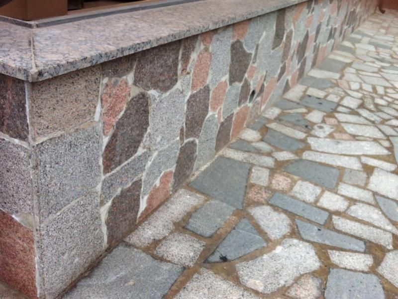 Плитка гранітна, лом гранітних плит (брехча)