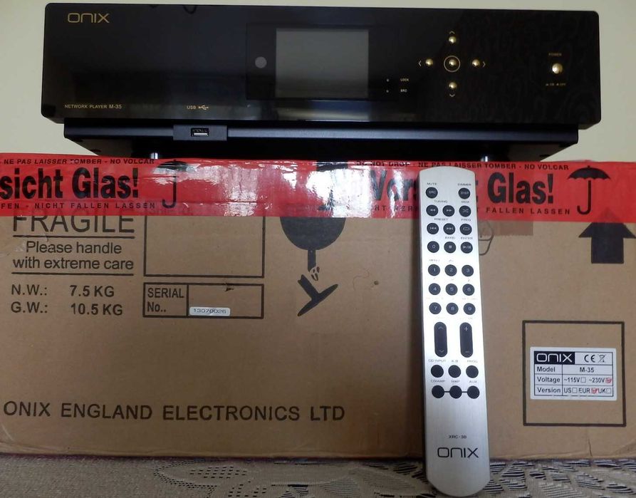 Onix M-35 streamer + DAC