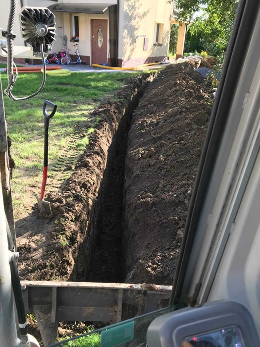 Usługi minikoparką