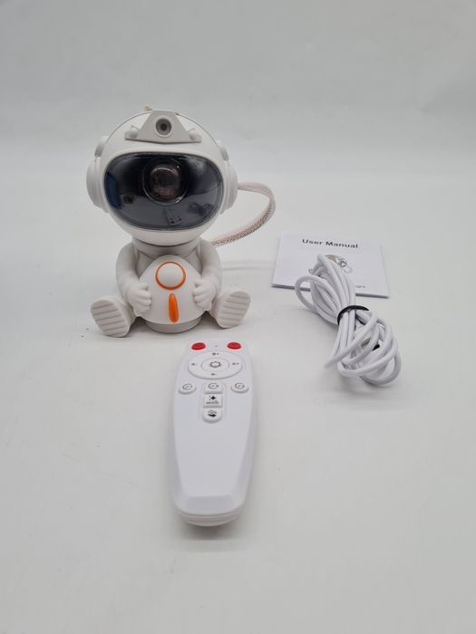 Projektor gwiazd nieba led lampka nocna Astronauta Pilot