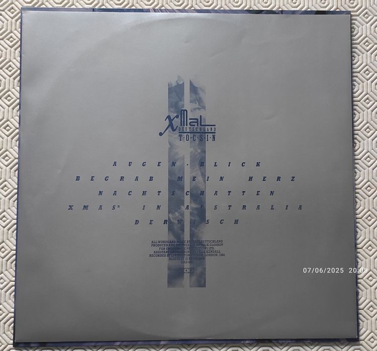 X Mal Deutschland - Tocsin LP